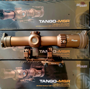 Tango MSR 1-10x28mm - Coyote - with 34mm Mount