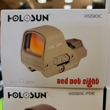 Load image into Gallery viewer, Holosun HS510C Open Reflex Circle Dot Sight - FDE