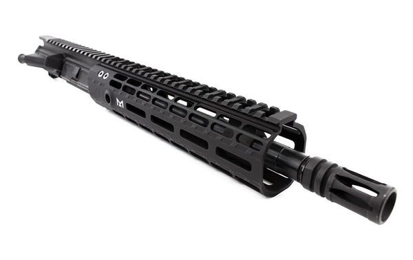 M4E1 COMPLETE UPPER, 10.5" 5.56 BARREL, 9" ENHANCED M-LOK GEN 2 HANDGUARD - ANODIZED BLACK