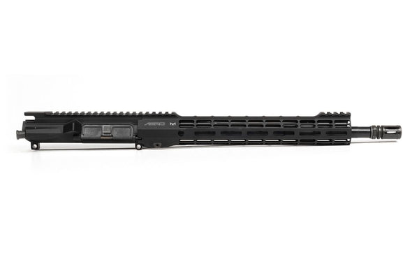 M4E1 THREADED COMPLETE UPPER, 14.5" 5.56 MID BARREL, 12" M-LOK ATLAS S-ONE HANDGUARD - ANODIZED BLACK