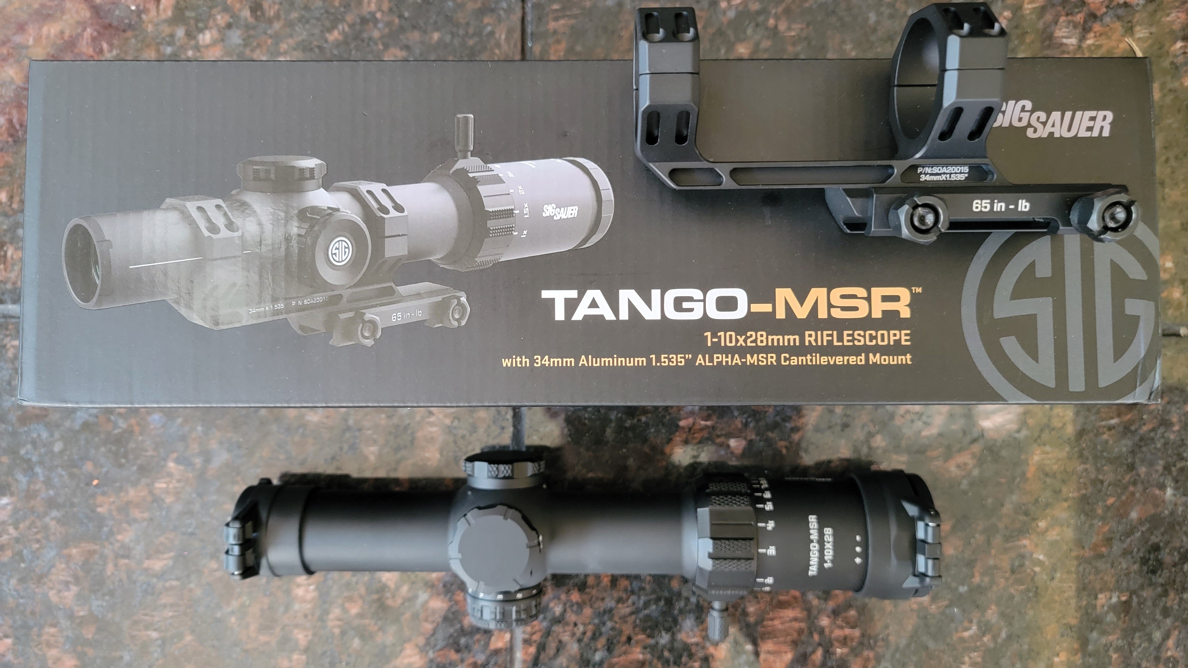 SIG SAUER Tango MSR LPVO Rifle Scope w/1.535 Mount - 1 out of 4 models