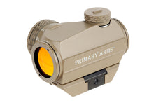 Load image into Gallery viewer, Primary Arms SLx Advanced Rotary Knob Microdot Red Dot Sight - FDE