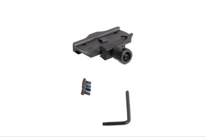 Primary Arms 1X Prism Low Mount - 1.05" Central Height - Black
